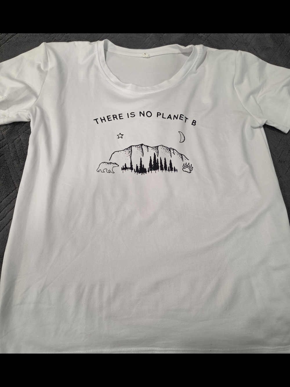 White Graphic Womans Tee